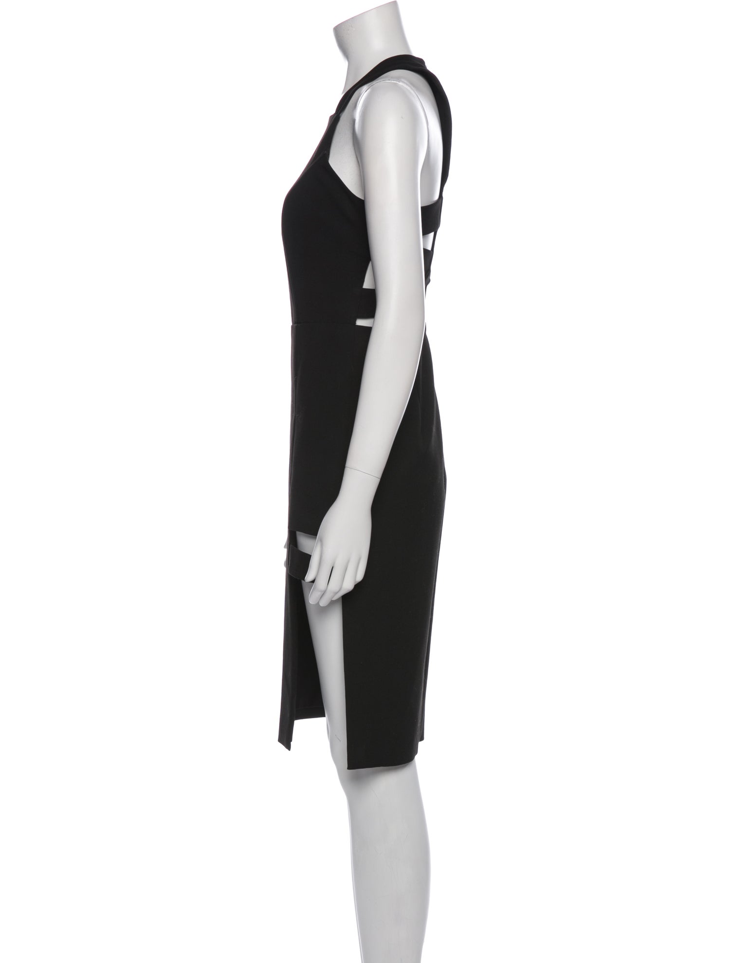 Mason Square Neckline Knee-Length Dress