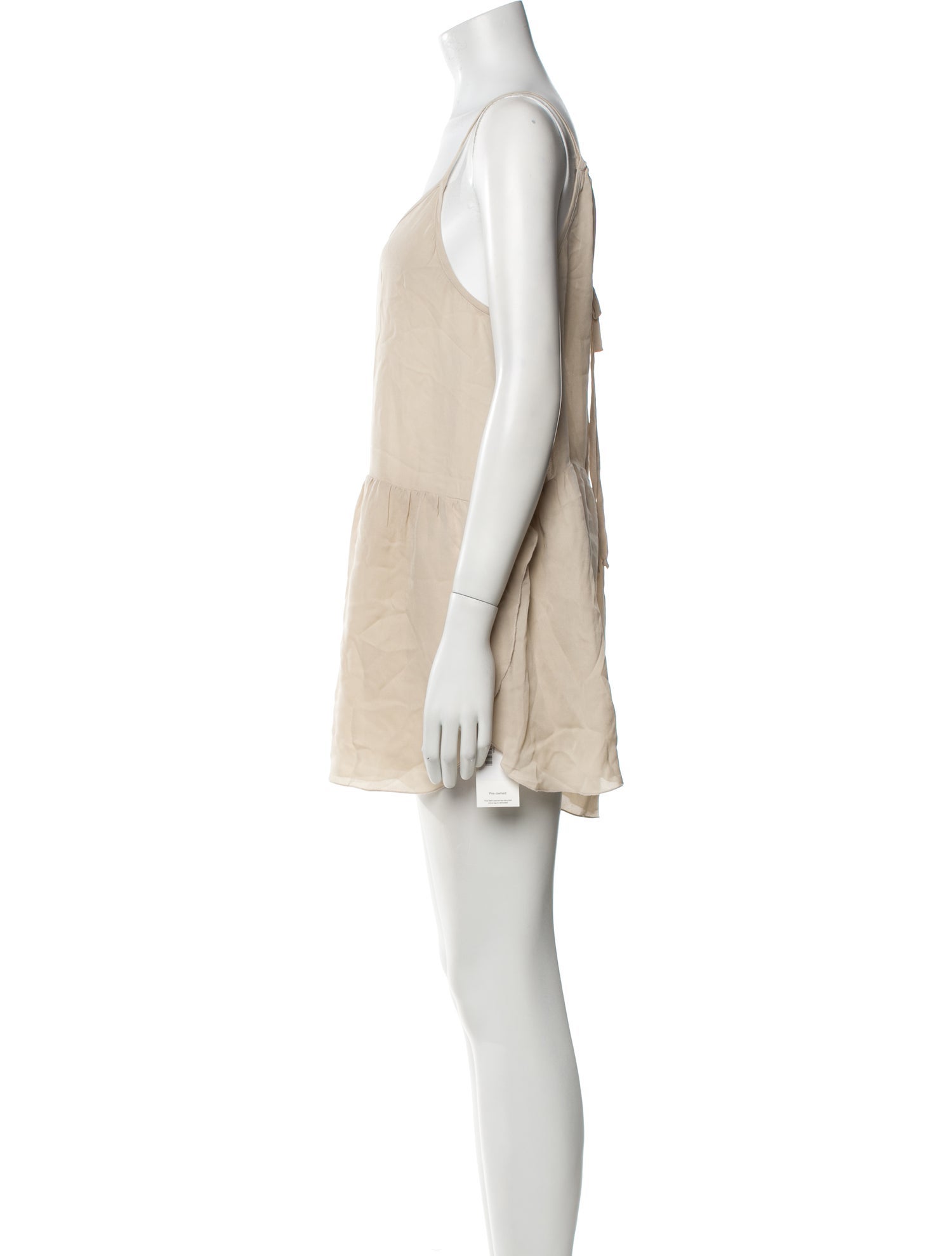 Mason Silk V-Neck Romper