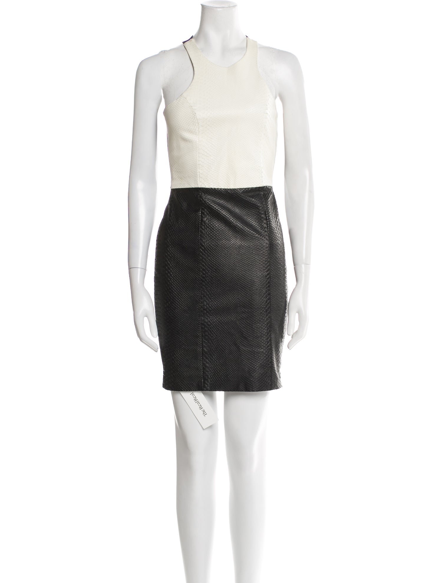 Mason Lambskin Mini Dress