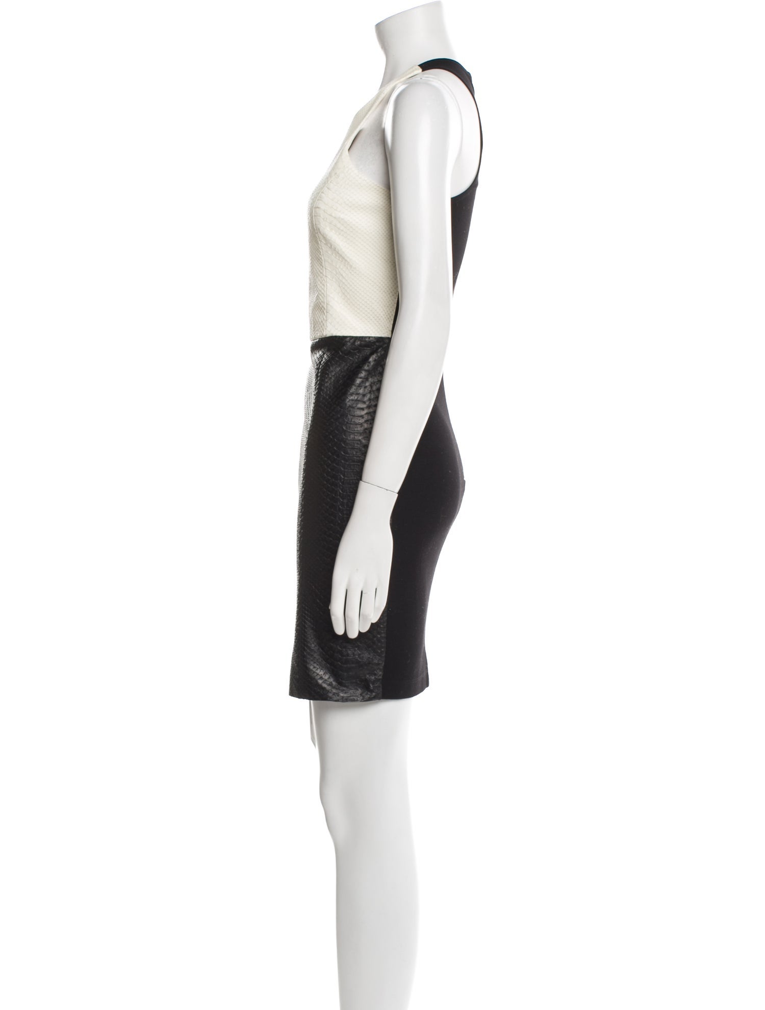 Mason Lambskin Mini Dress