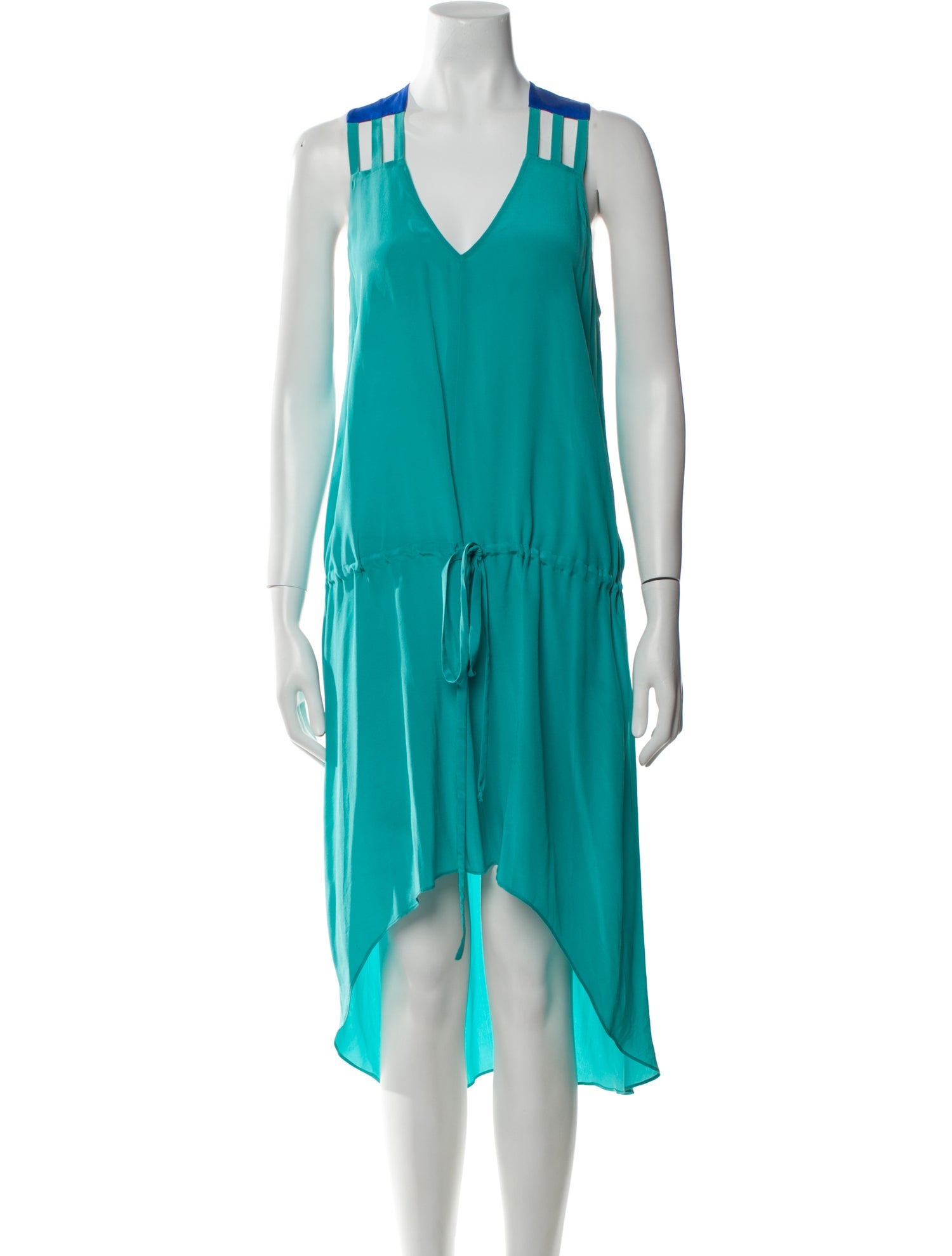 Mason Silk Midi Length Dress