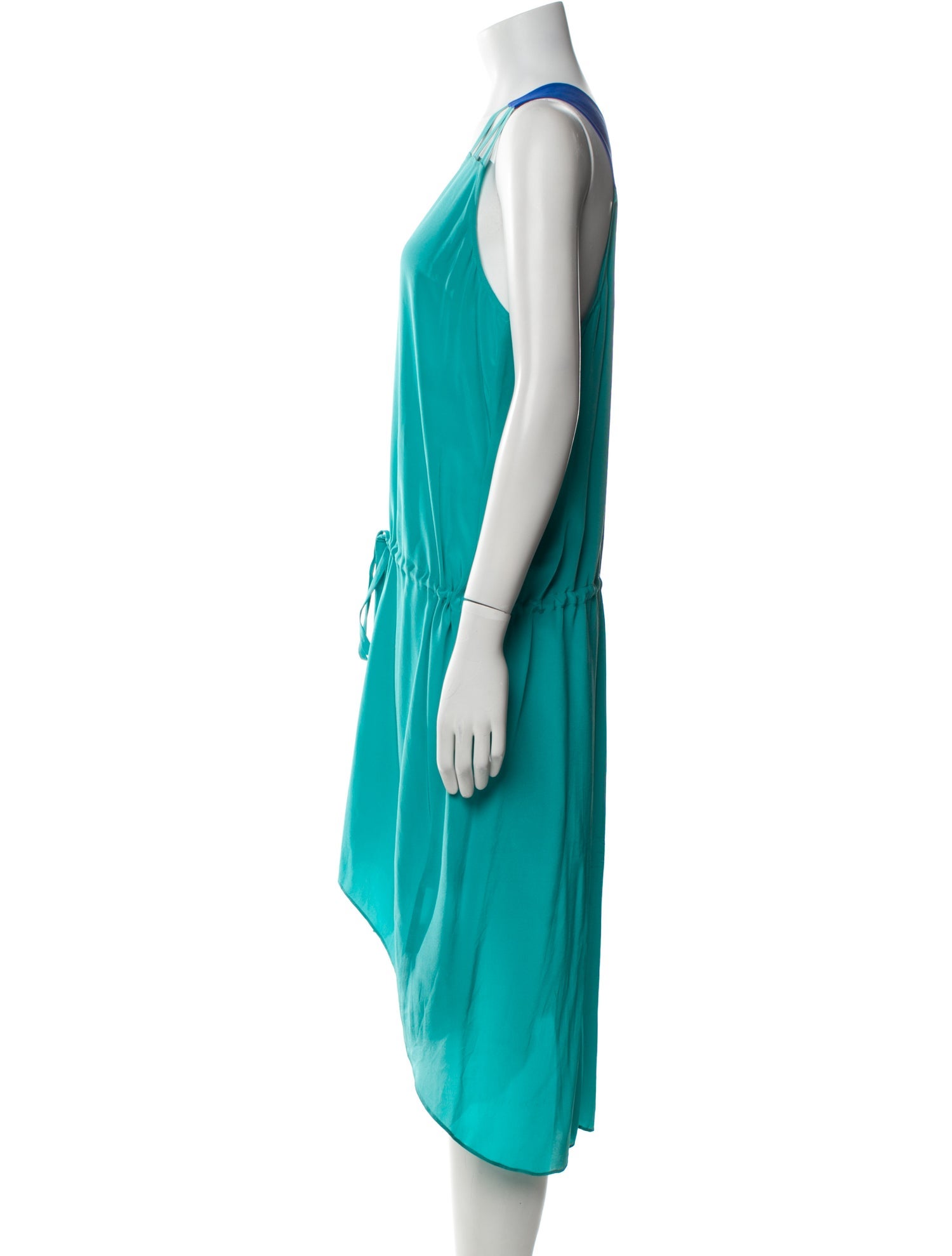 Mason Silk Midi Length Dress