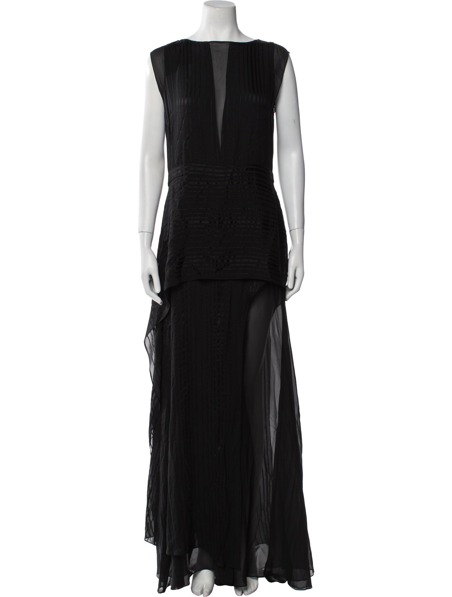 Mason Silk Long Dress