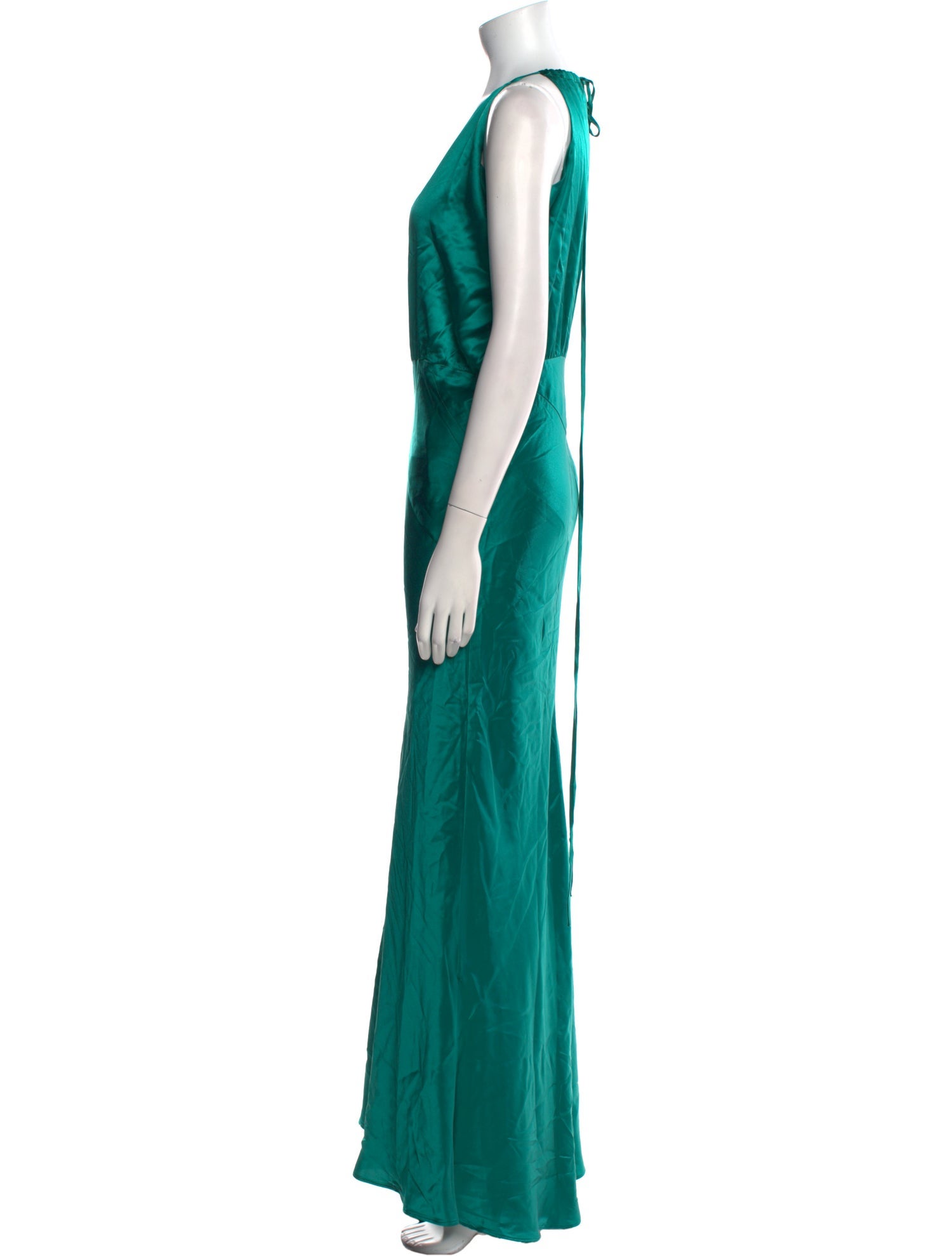 Mason V-Neck Long Dress