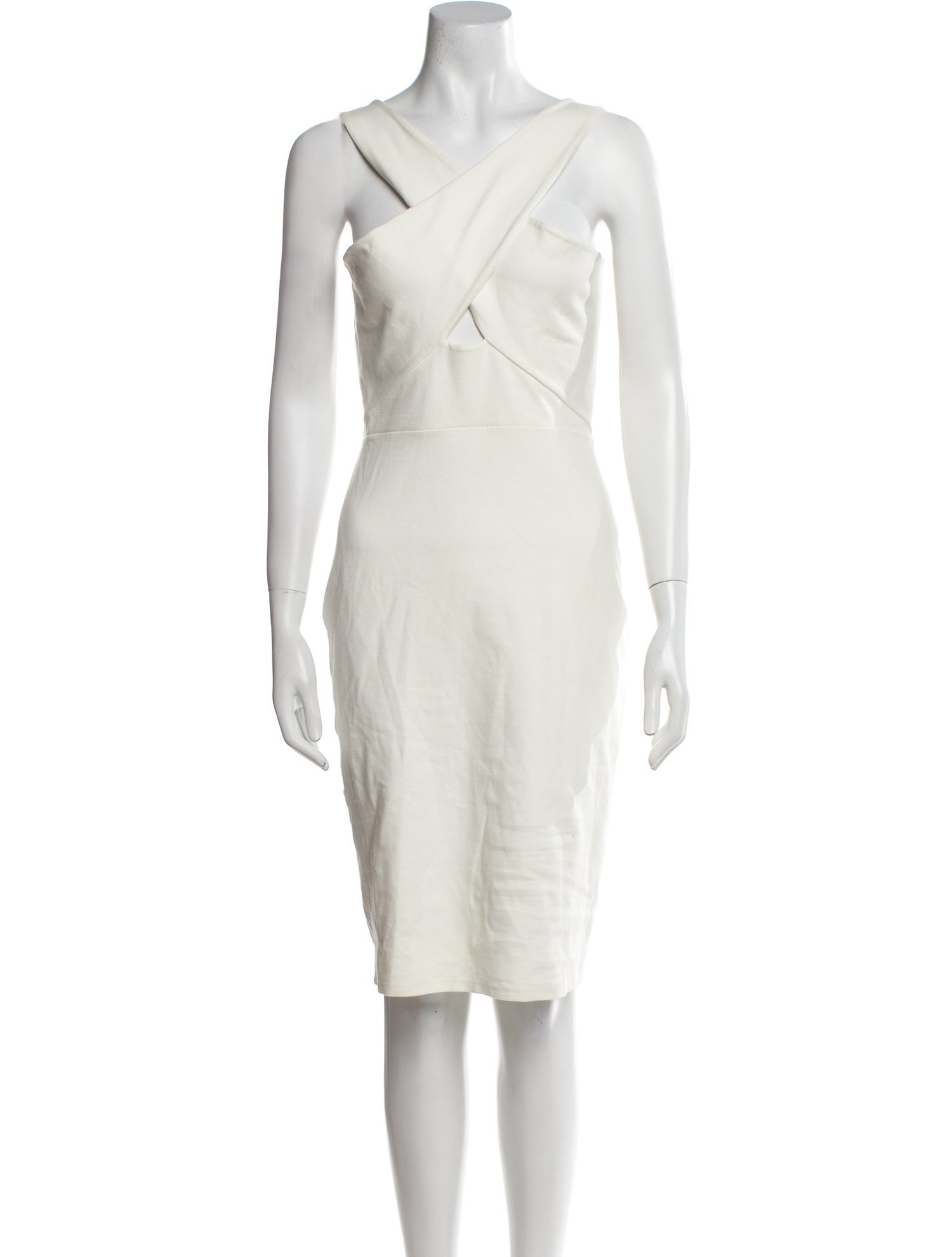 Mason One-Shoulder Knee-Length Dress