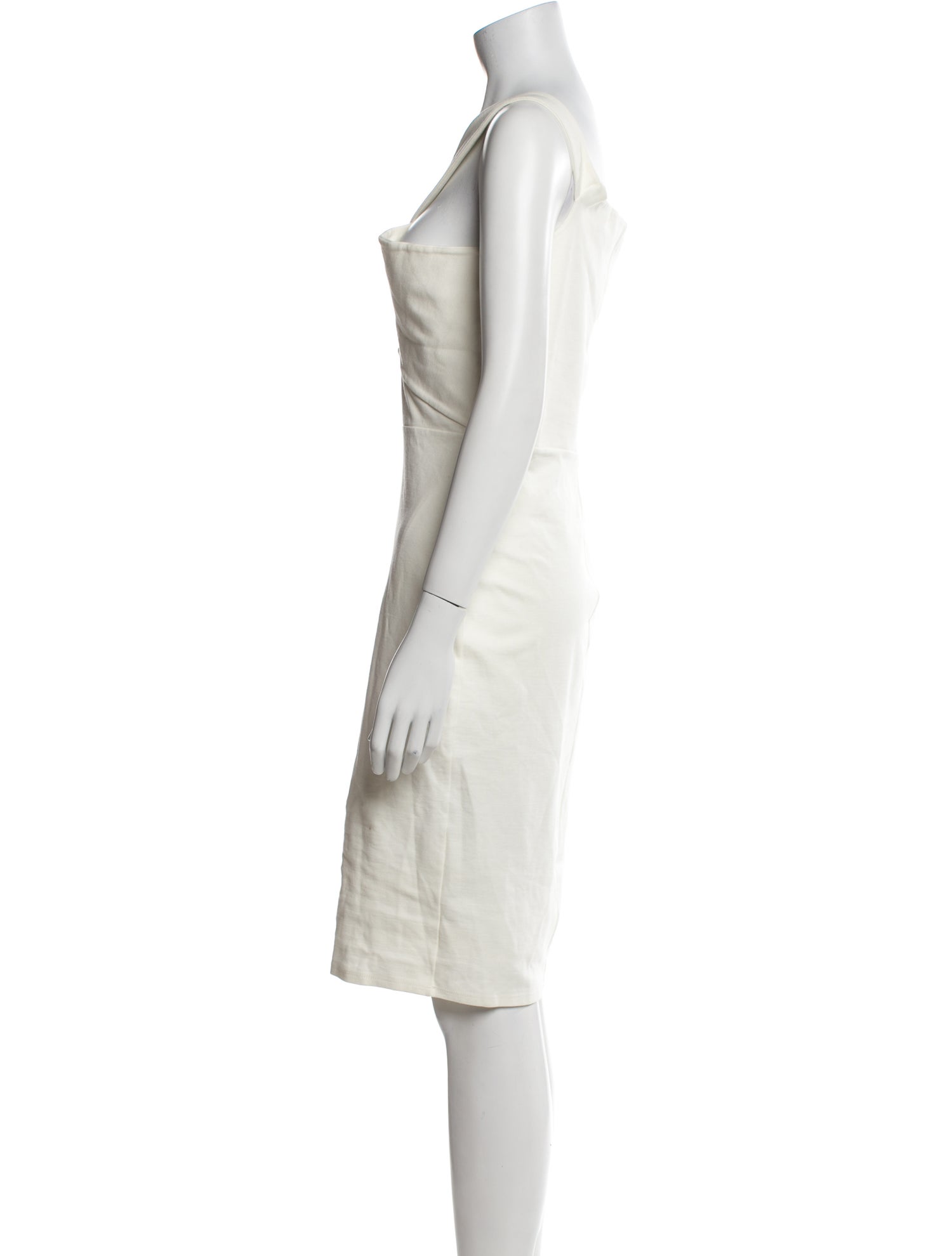 Mason One-Shoulder Knee-Length Dress