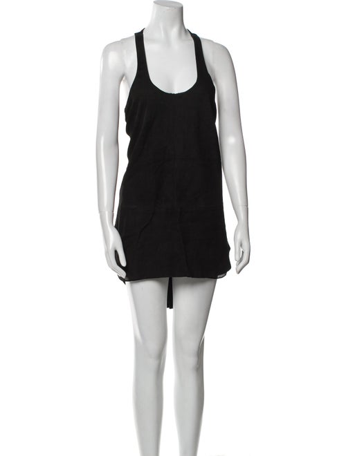 Mason Leather Mini Dress