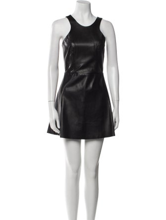 Mason Lambskin Mini Dress
