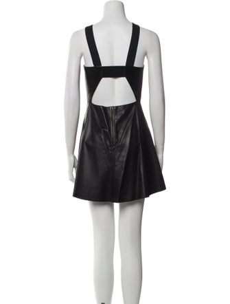 Mason Lambskin Mini Dress