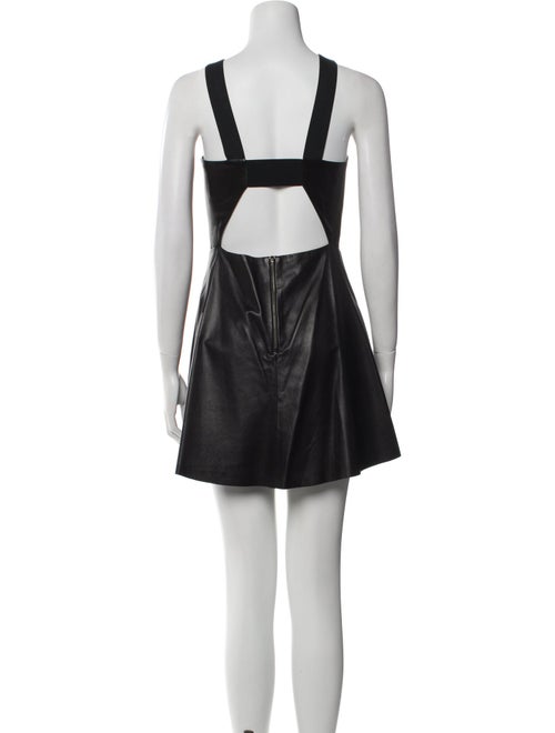 Mason Lambskin Mini Dress