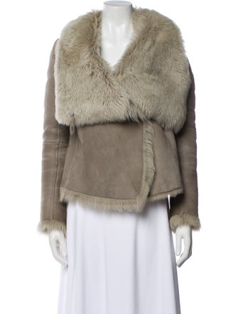 Mason Suede Faux Fur Jacket