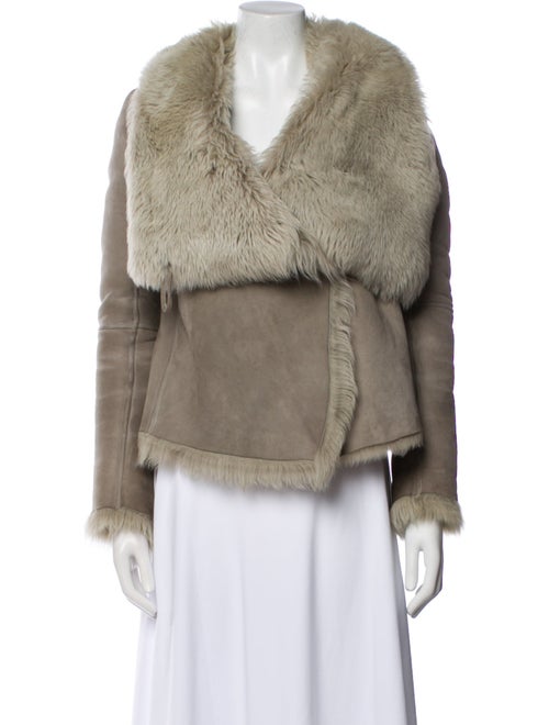 Mason Suede Faux Fur Jacket