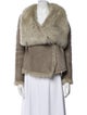 Mason Suede Faux Fur Jacket