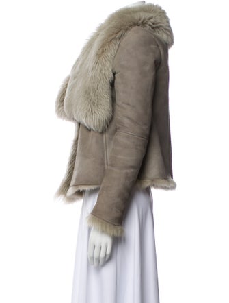 Mason Suede Faux Fur Jacket