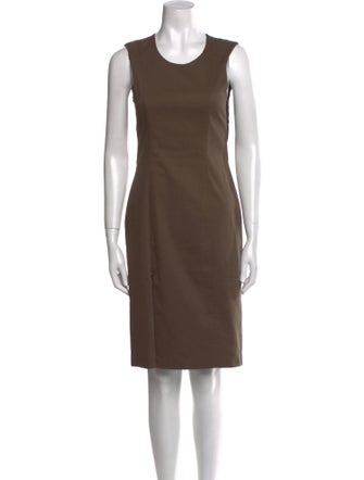 Mason Scoop Neck Knee-Length Dress