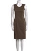 Mason Scoop Neck Knee-Length Dress