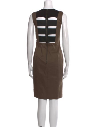 Mason Scoop Neck Knee-Length Dress