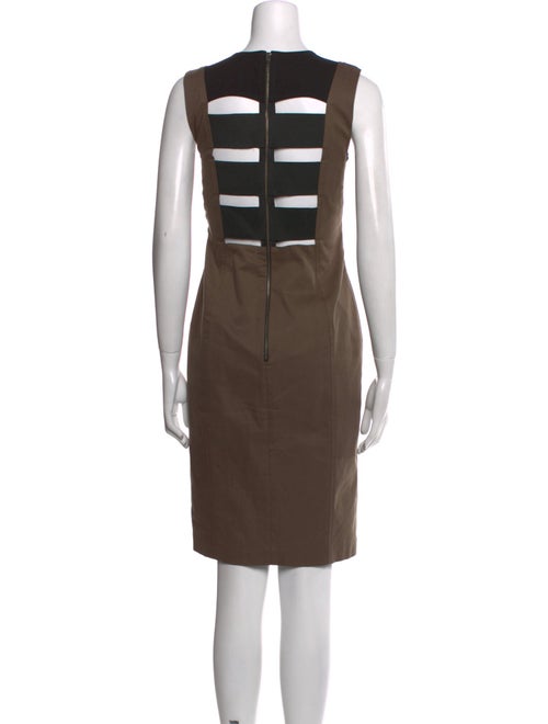 Mason Scoop Neck Knee-Length Dress