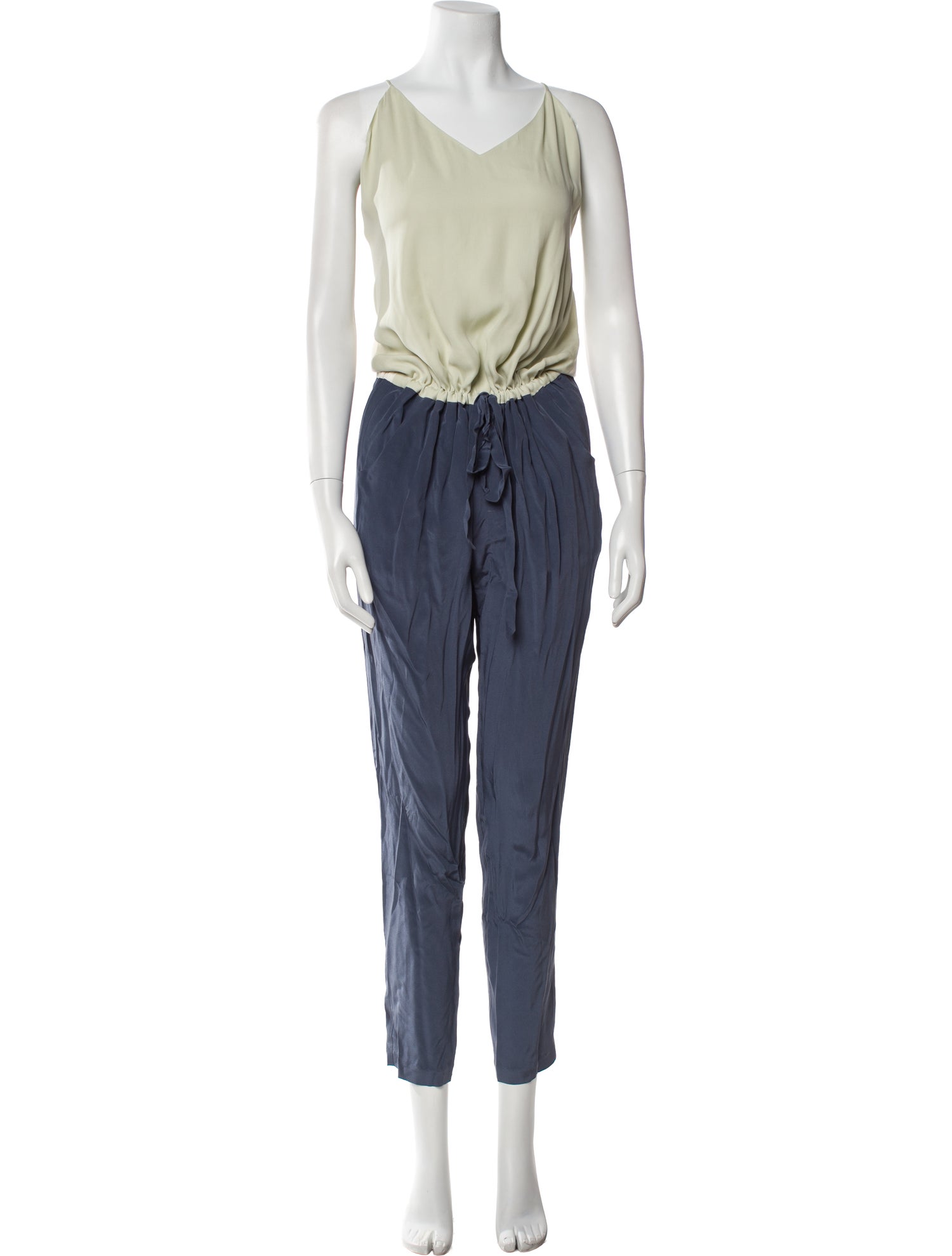 Mason Silk Square Neckline Jumpsuit w/ Tags