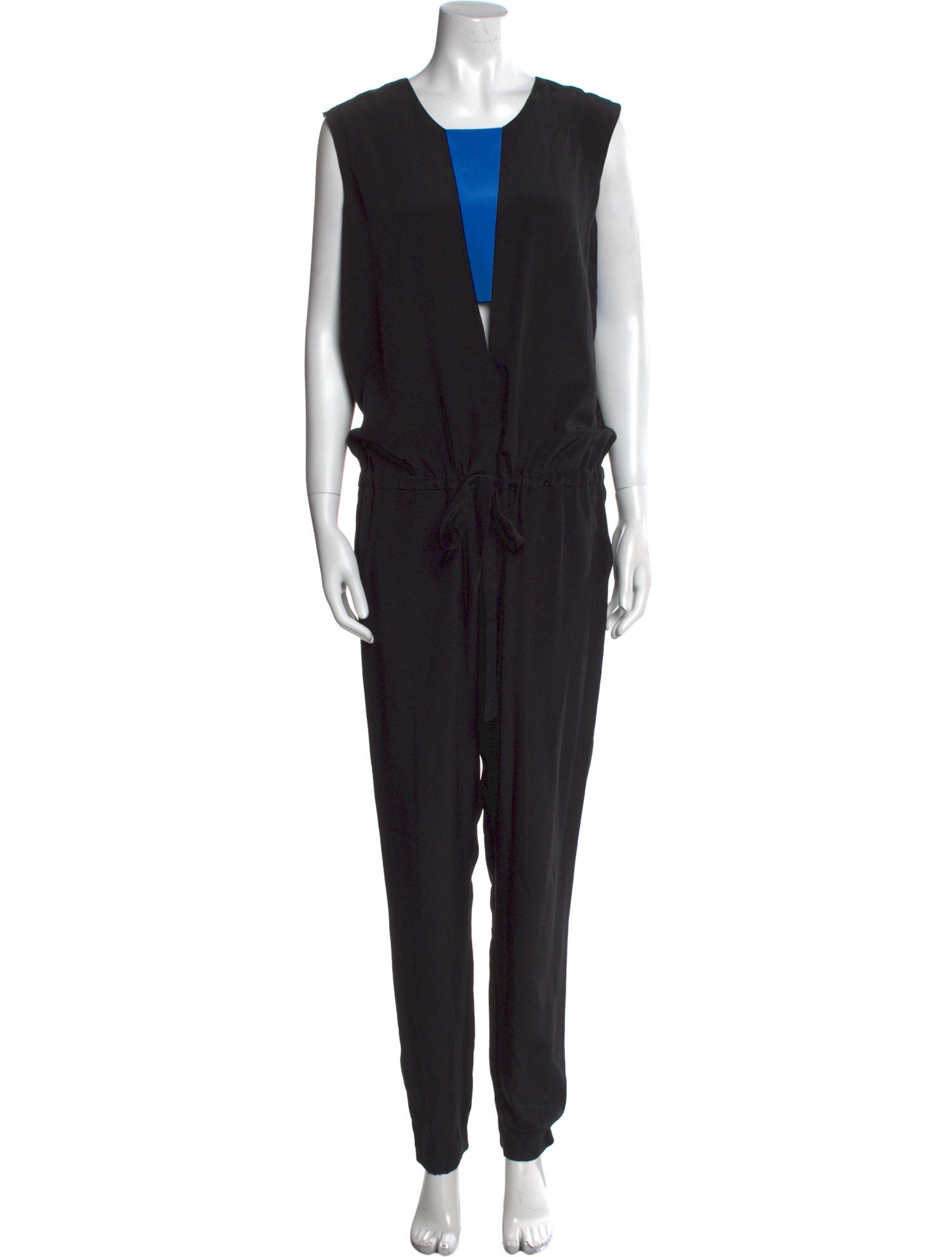 Mason Silk Scoop Neck Jumpsuit