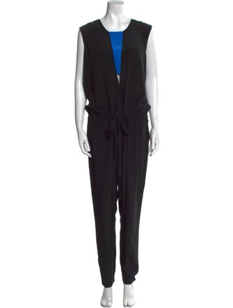 Mason Silk Scoop Neck Jumpsuit