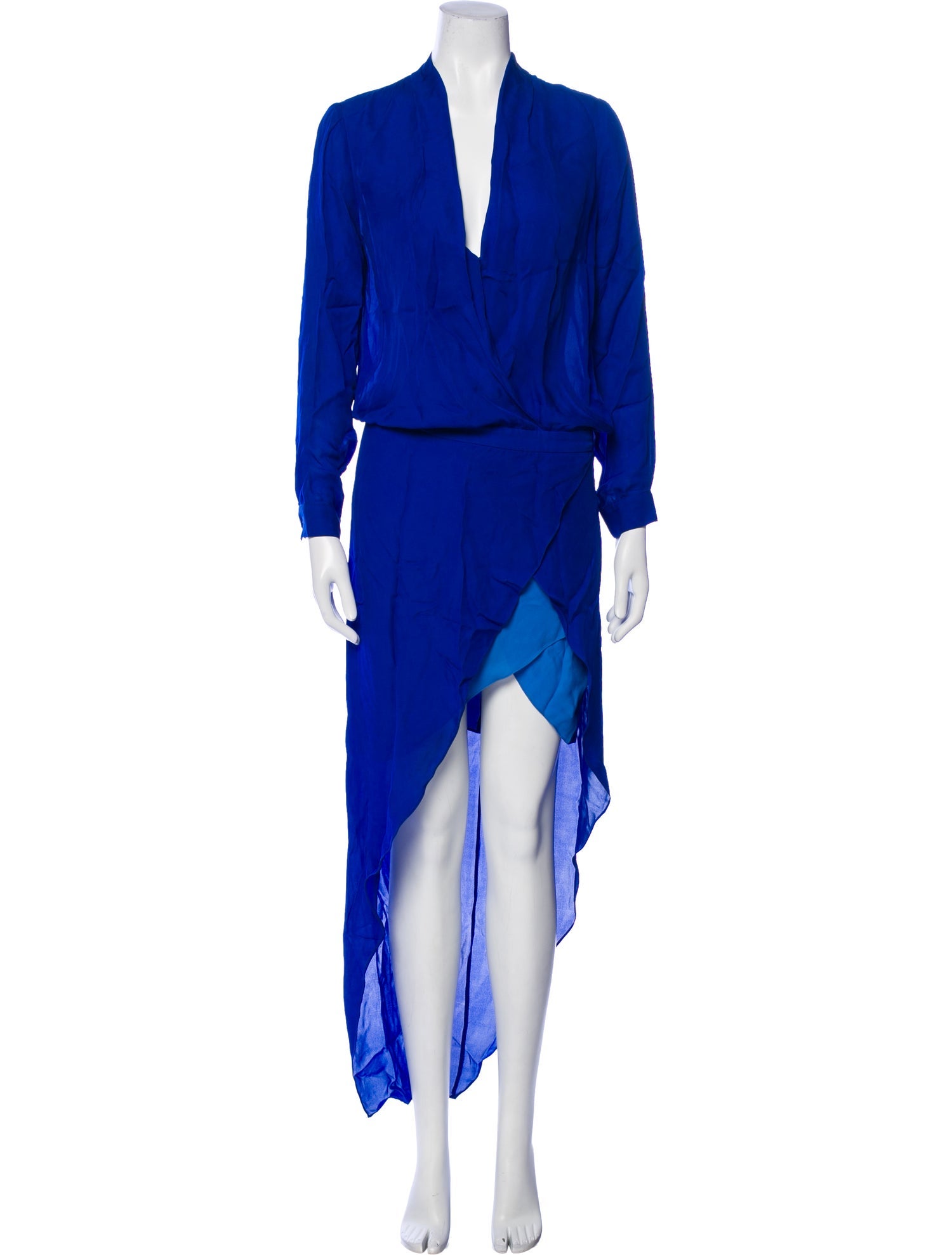 Mason Silk Knee-Length Dress