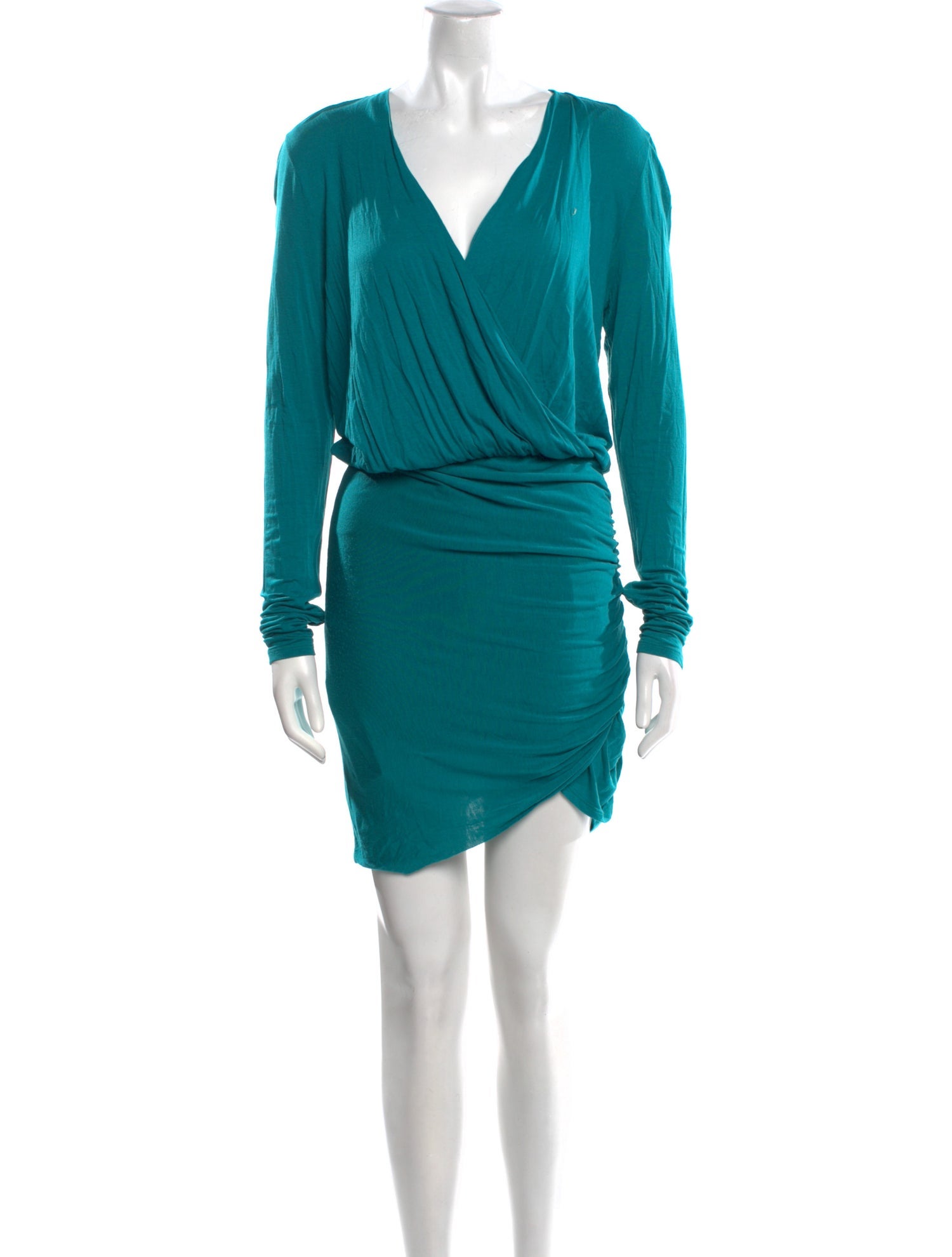 Mason V-Neck Knee-Length Dress