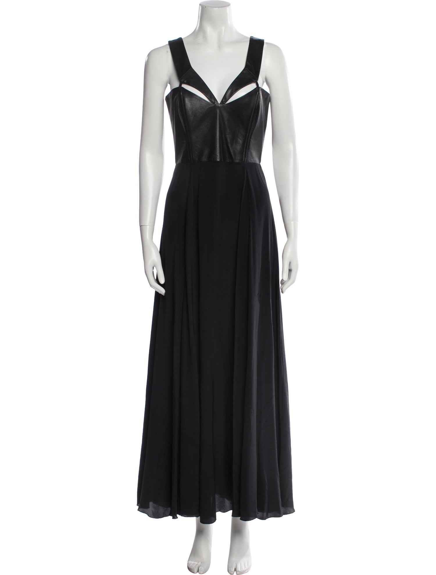 Mason Leather Long Dress