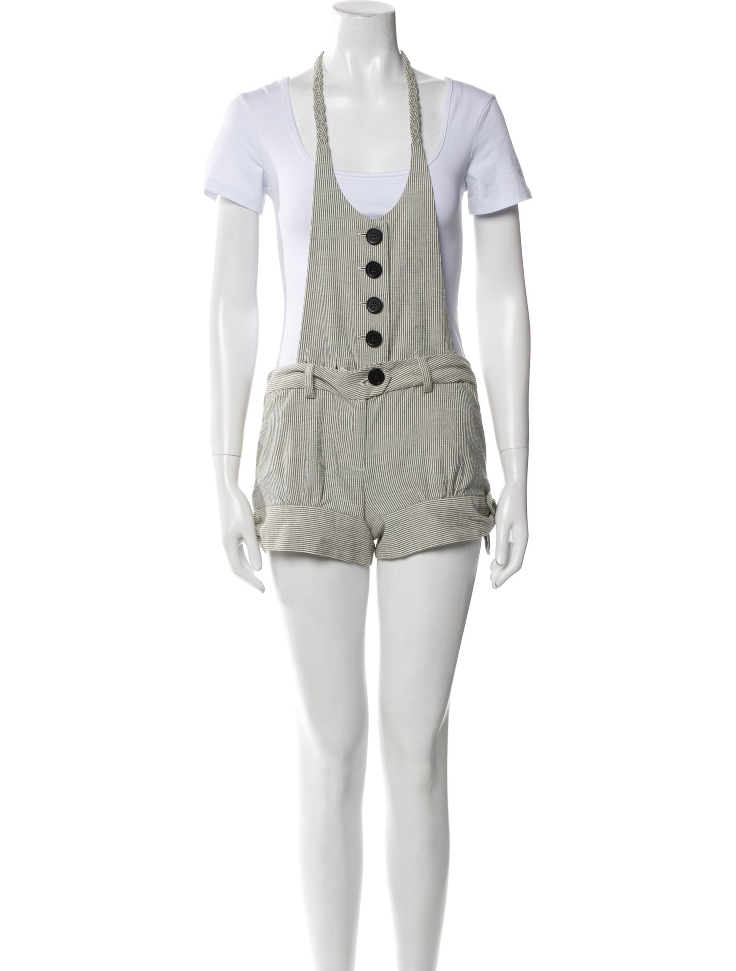 Mason Striped Halterneck Romper