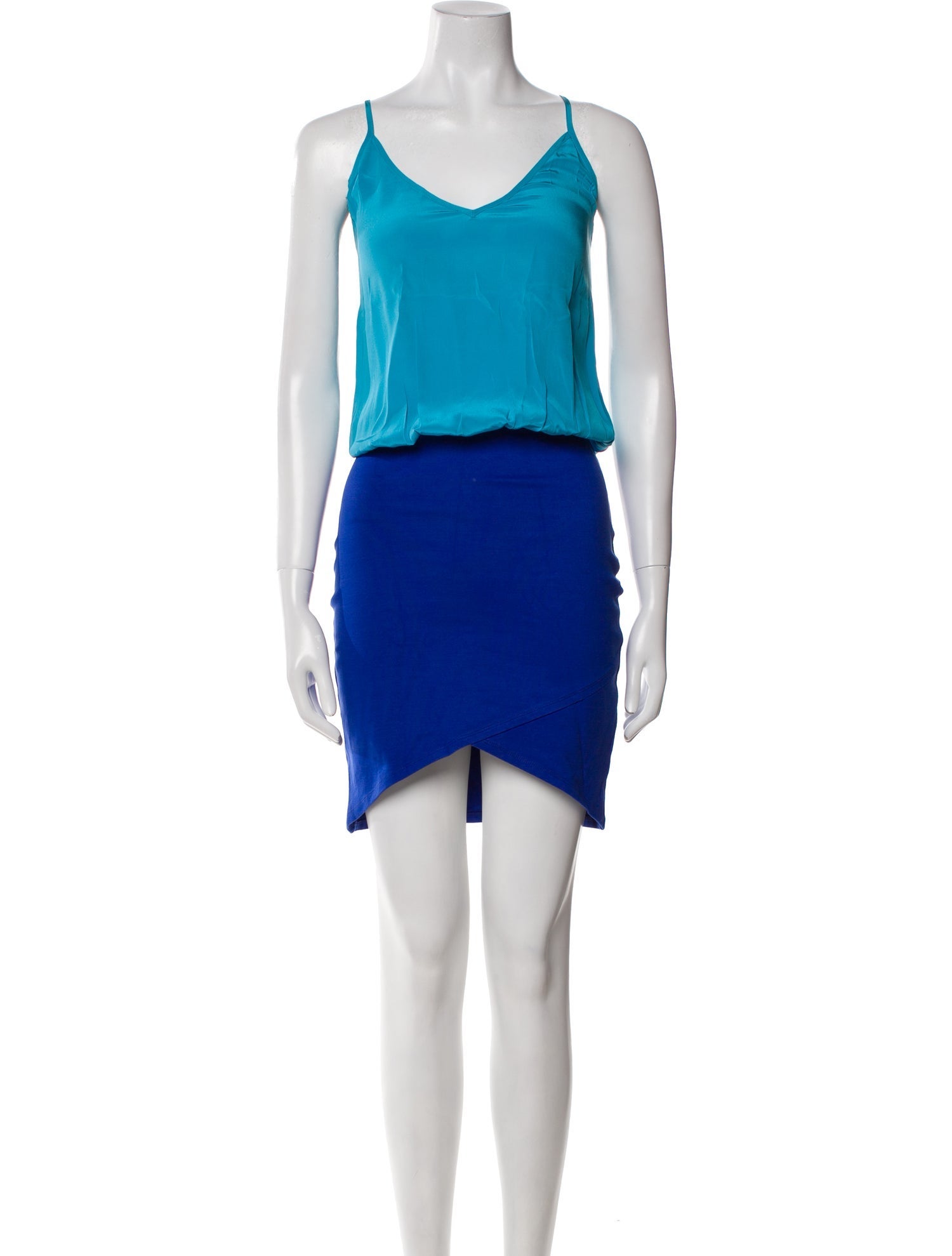 Mason Silk Knee-Length Dress