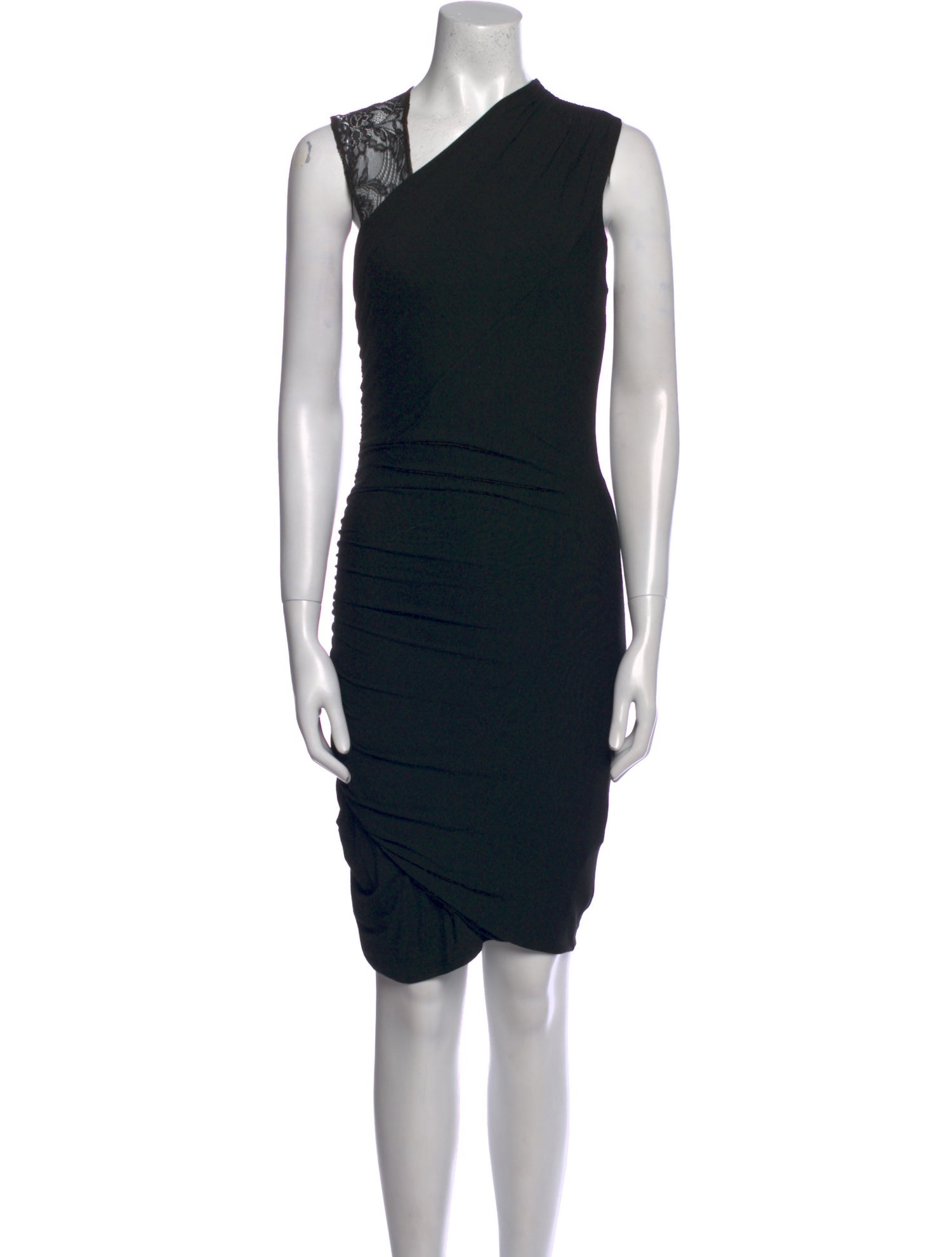 Mason One-Shoulder Knee-Length Dress