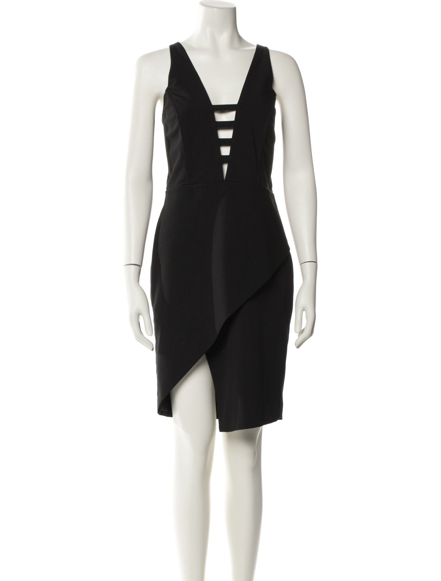 Mason V-Neck Knee-Length Dress