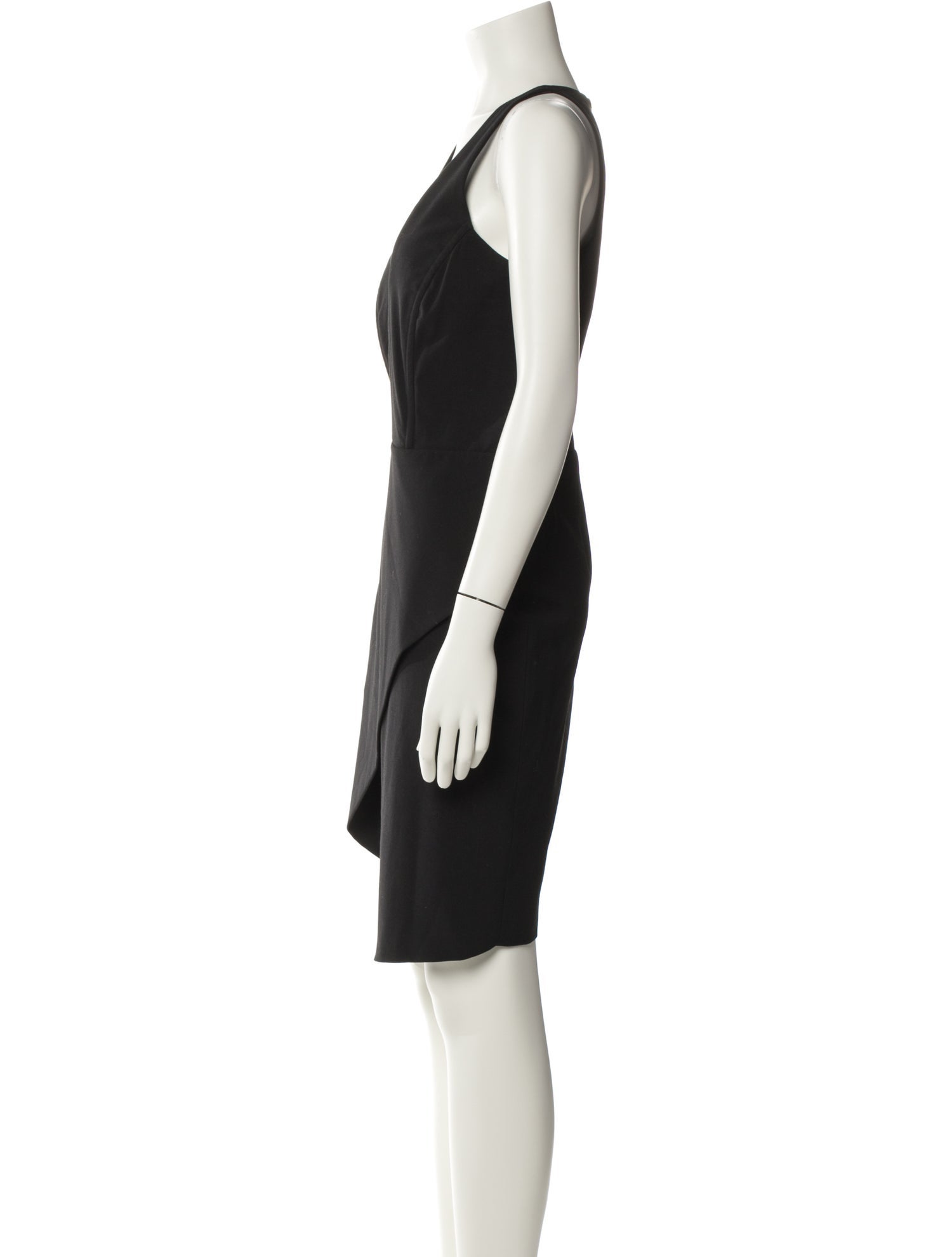 Mason V-Neck Knee-Length Dress