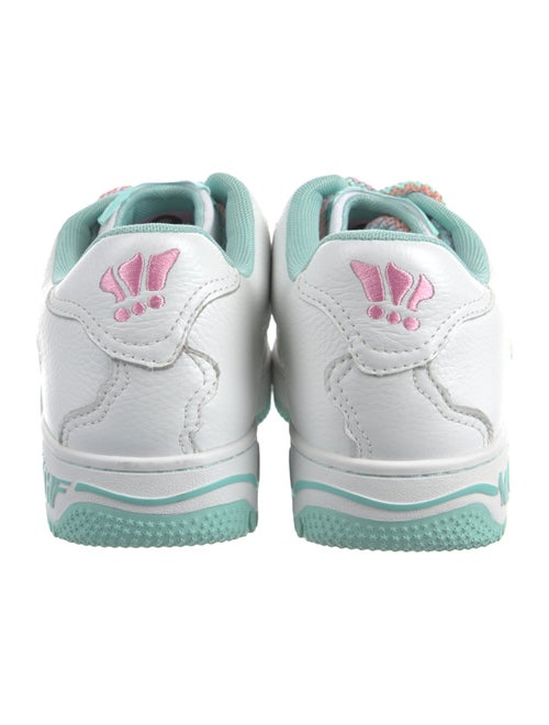 MSCHF Leather Colorblock Pattern Sneakers