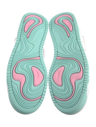 MSCHF Leather Colorblock Pattern Sneakers