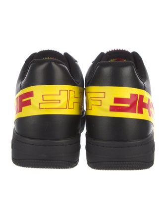 MSCHF Leather Printed Sneakers