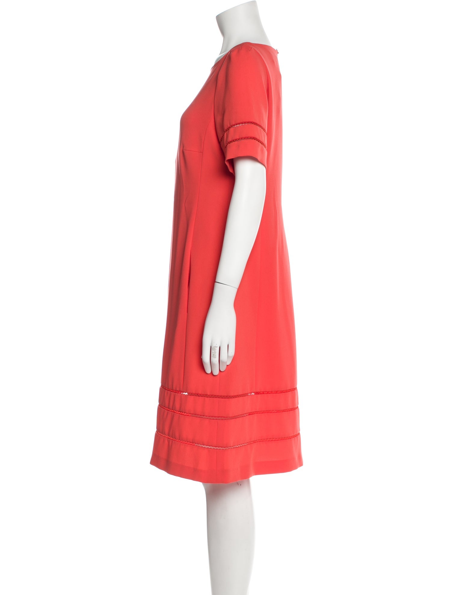 Maison Common Bateau Neckline Knee-Length Dress