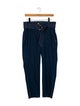 Maison Common High-Rise Straight Leg Jeans