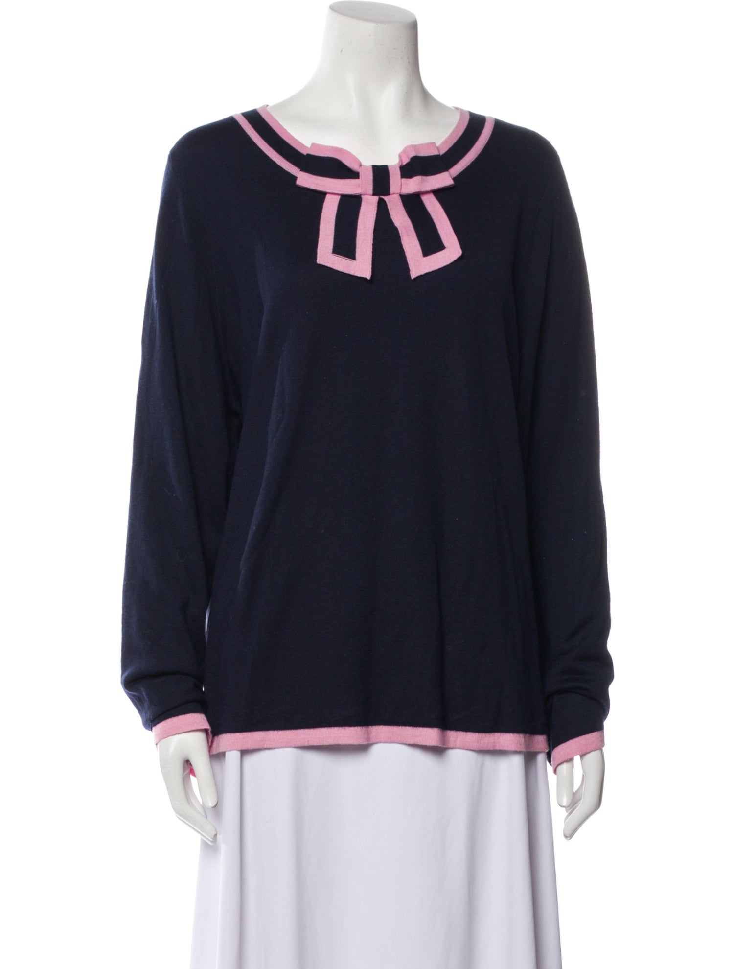 Maison Common Wool Graphic Print Sweater