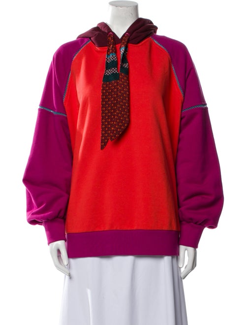 Maison Common Colorblock Pattern Jacket