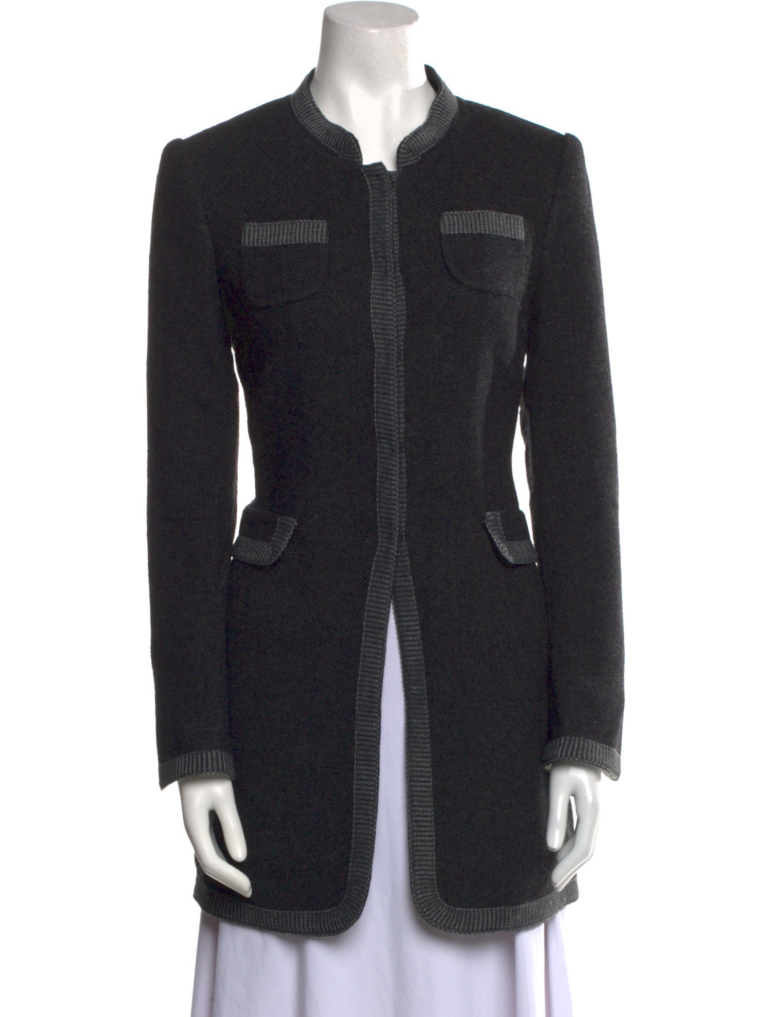 Maison Common Virgin Wool Crew Neck Sweater