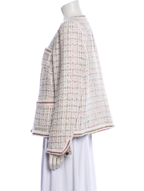 Maison Common Tweed Tweed Pattern Evening Jacket