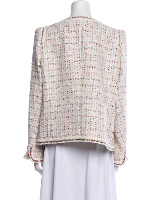 Maison Common Tweed Tweed Pattern Evening Jacket