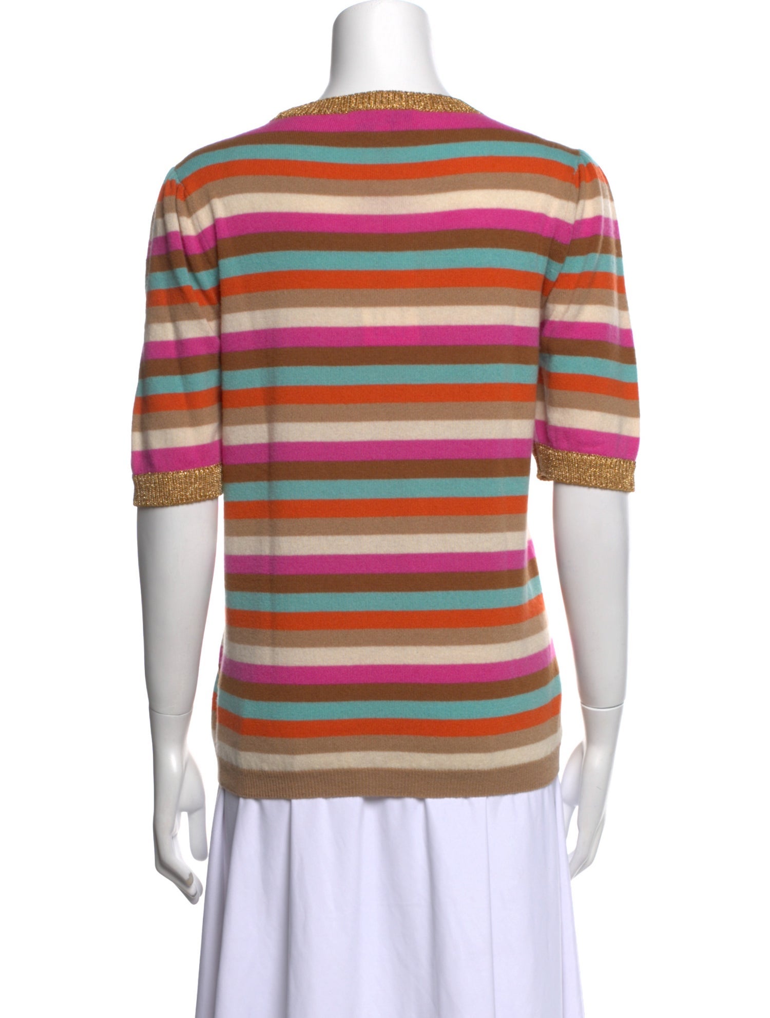Maison Common Merino Wool Striped Sweater w/ Tags