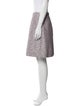 Maison Common Tweed Pattern Knee-Length Skirt