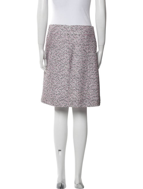 Maison Common Tweed Pattern Knee-Length Skirt