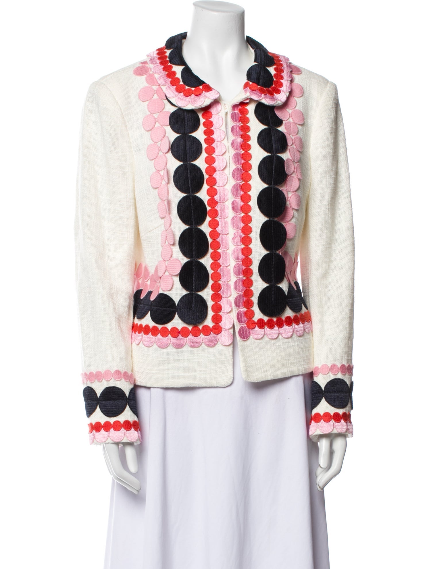 Maison Common Patterned Jacket w/ Tags