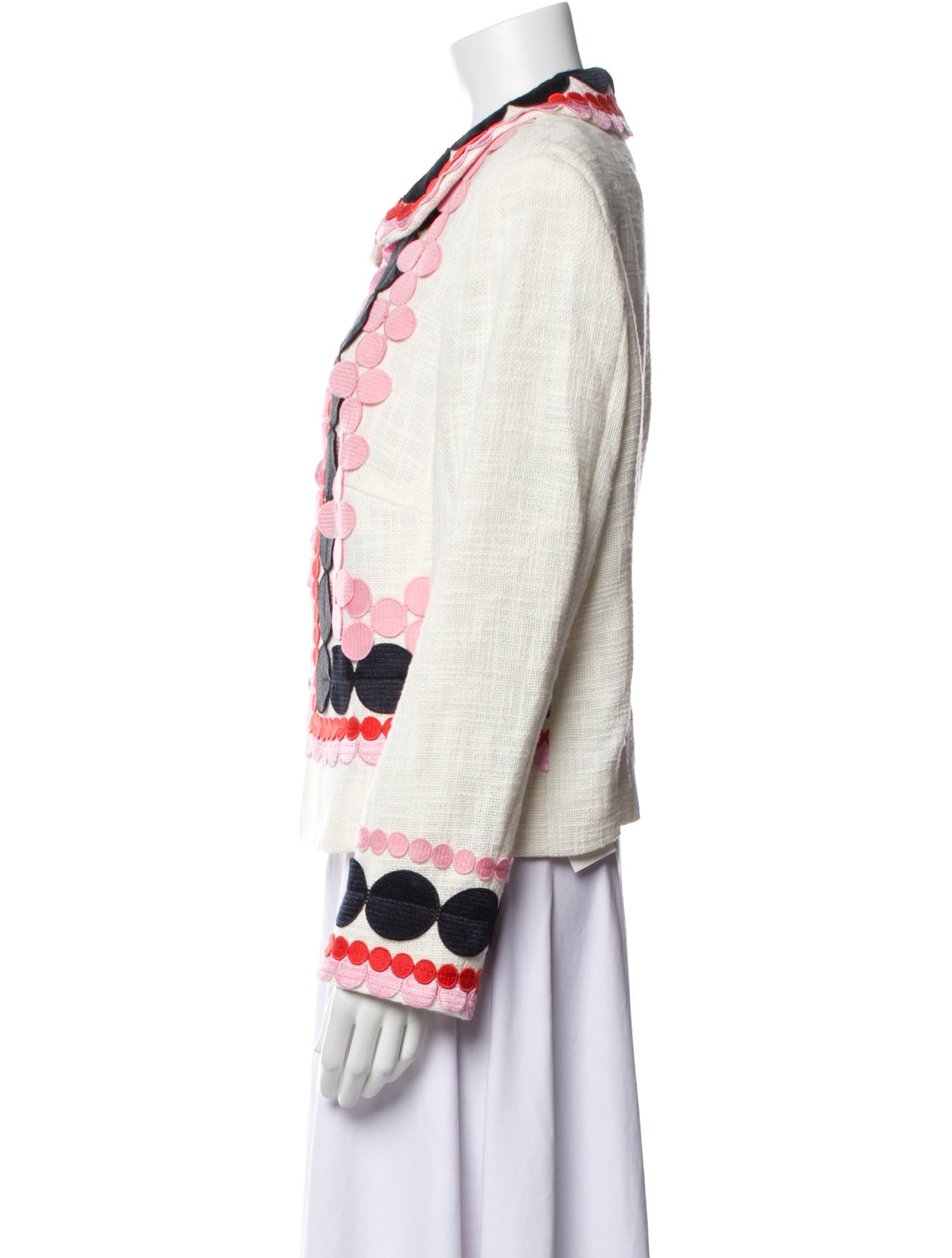 Maison Common Patterned Jacket w/ Tags