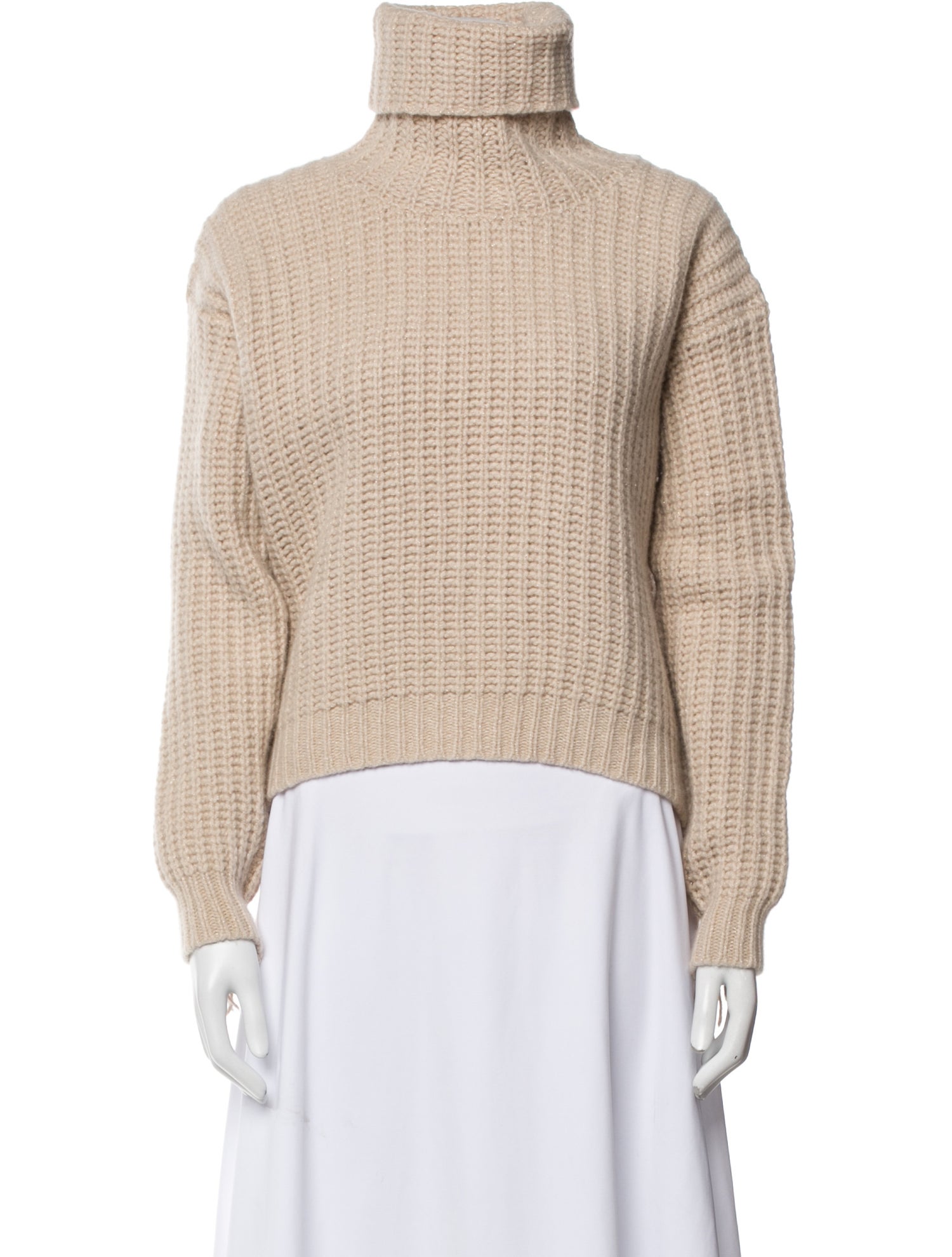 Maison Common Merino Wool Turtleneck Sweater