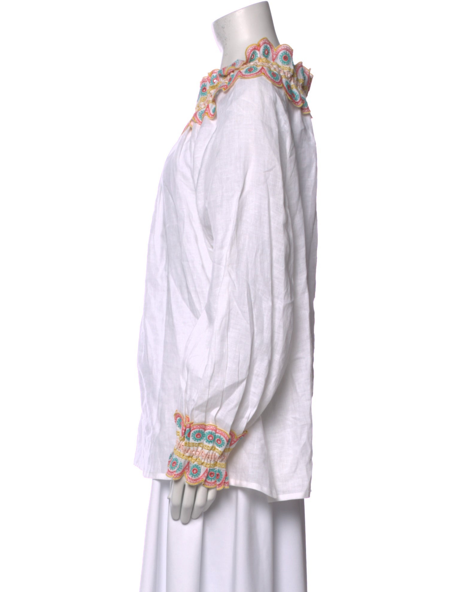 Maison Common Linen Graphic Print Tunic